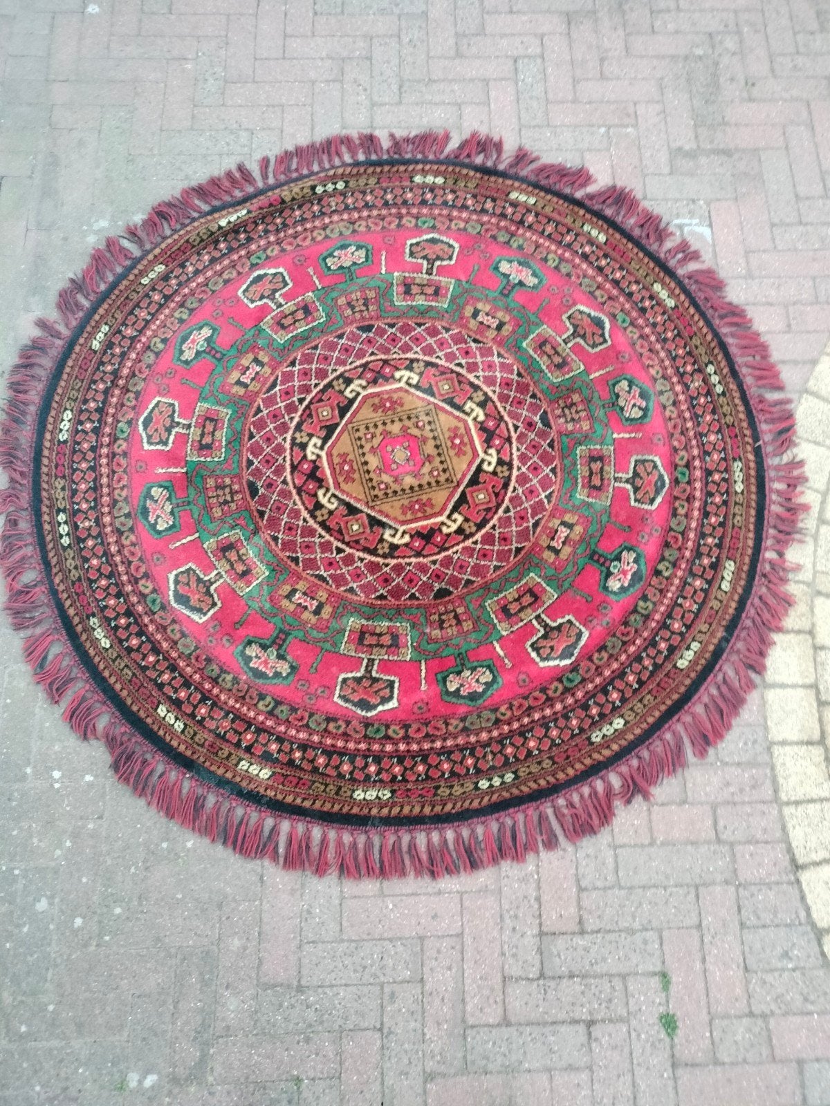 Kleed rond 150, Ophalen, Rechthoekig, 50 tot 100 cm