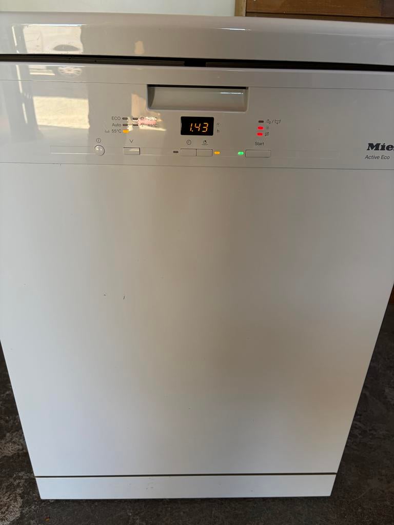 Miele Active Eco Vaatwasser - Energiezuinig en Betrouwbaar, Gebruikt, 60 cm of meer, Eco programma, Ophalen of Verzenden