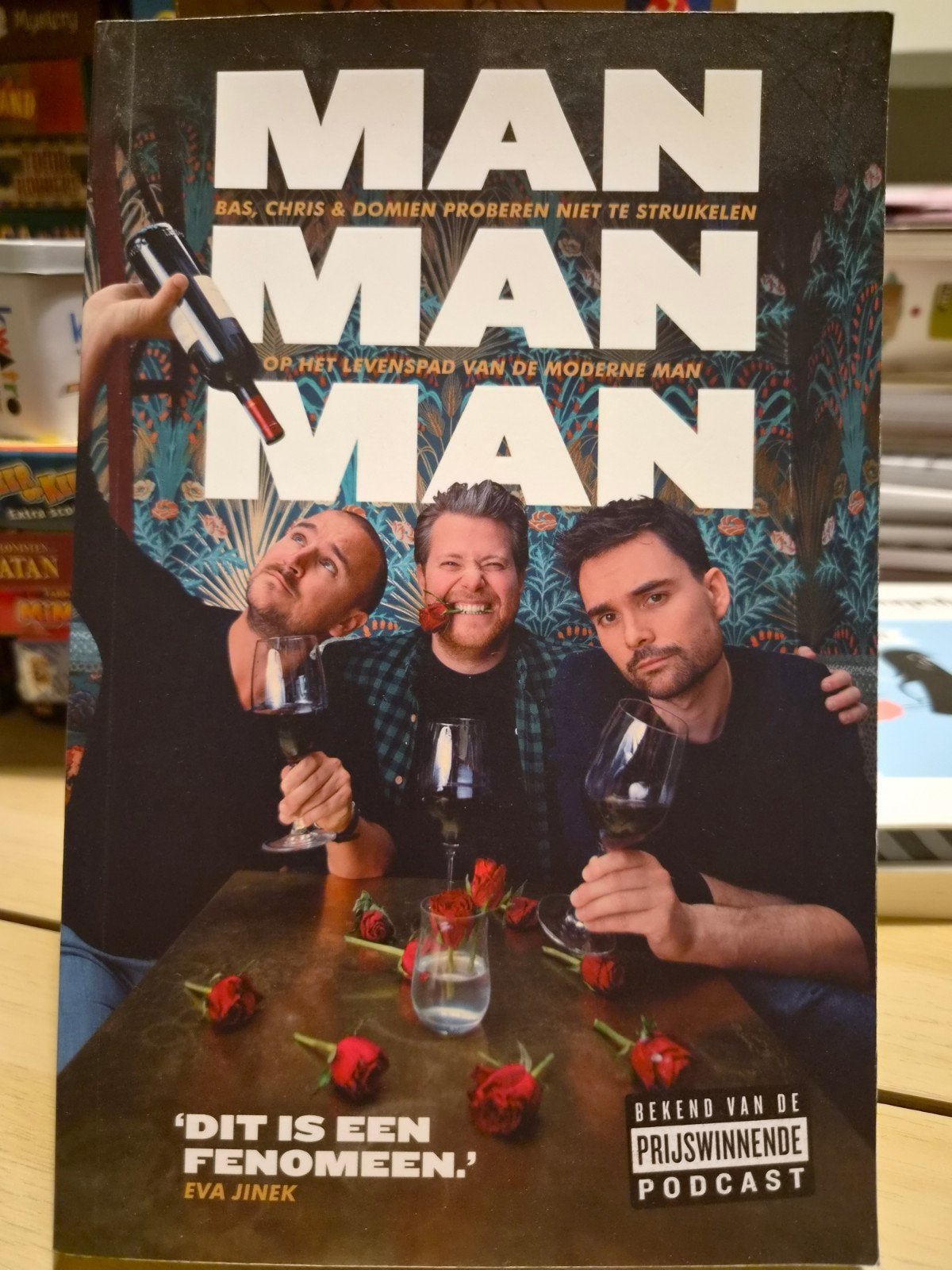 Man Man Man: Op het levenspad van de moderne man, Ophalen of Verzenden, Zo goed als nieuw, Bas Loussien, Chris Bergström & Domien Verschuuren