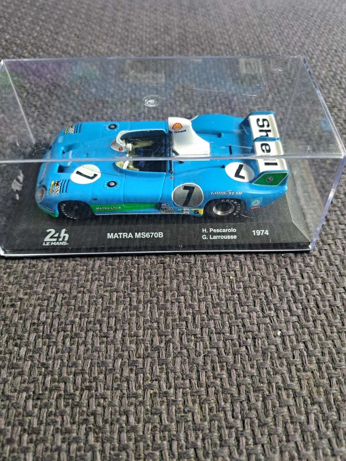 ixo model matra ms670b winnaar 1974 le mans, Overige merken, Ixo, Auto, Ophalen of Verzenden