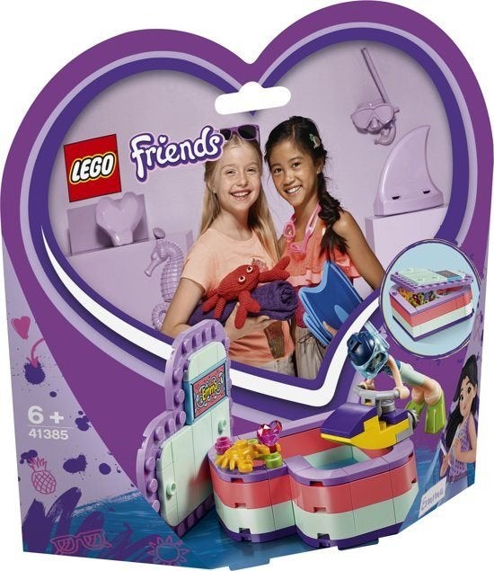Lego Friends 41385 Emma's hartvormige zomerdoos NIEUW, Lego, Ideas@support.lego.com, Lego, Nieuw