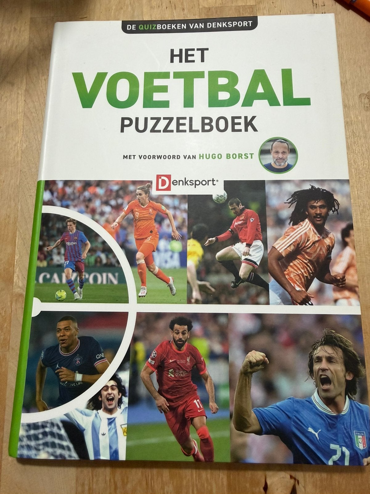 Voetbal puzzelboek Denksport 6€, Ophalen, Zo goed als nieuw, Puzzelboek