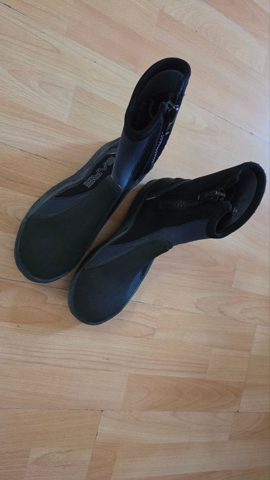 Bare duikschoenen met rits, Ophalen, Gebruikt, Wetsuit