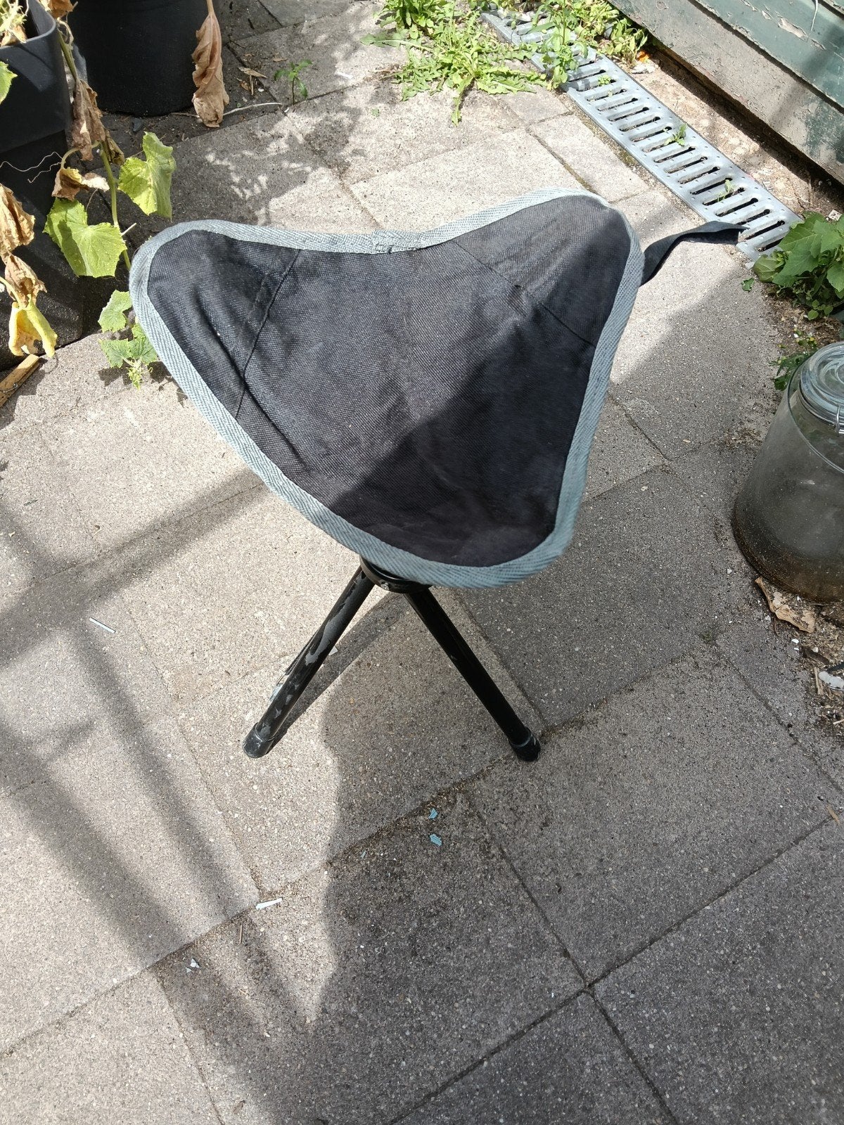 krukje opbouwbaar, Ophalen, Gebruikt, Campingstoel