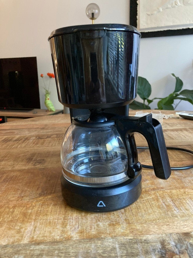Koffiezetapparaat geschikt voor 4 kopjes filterkoffie topper, Witgoed en Apparatuur, Koffiemachine, Gemalen koffie, Ophalen of Verzenden