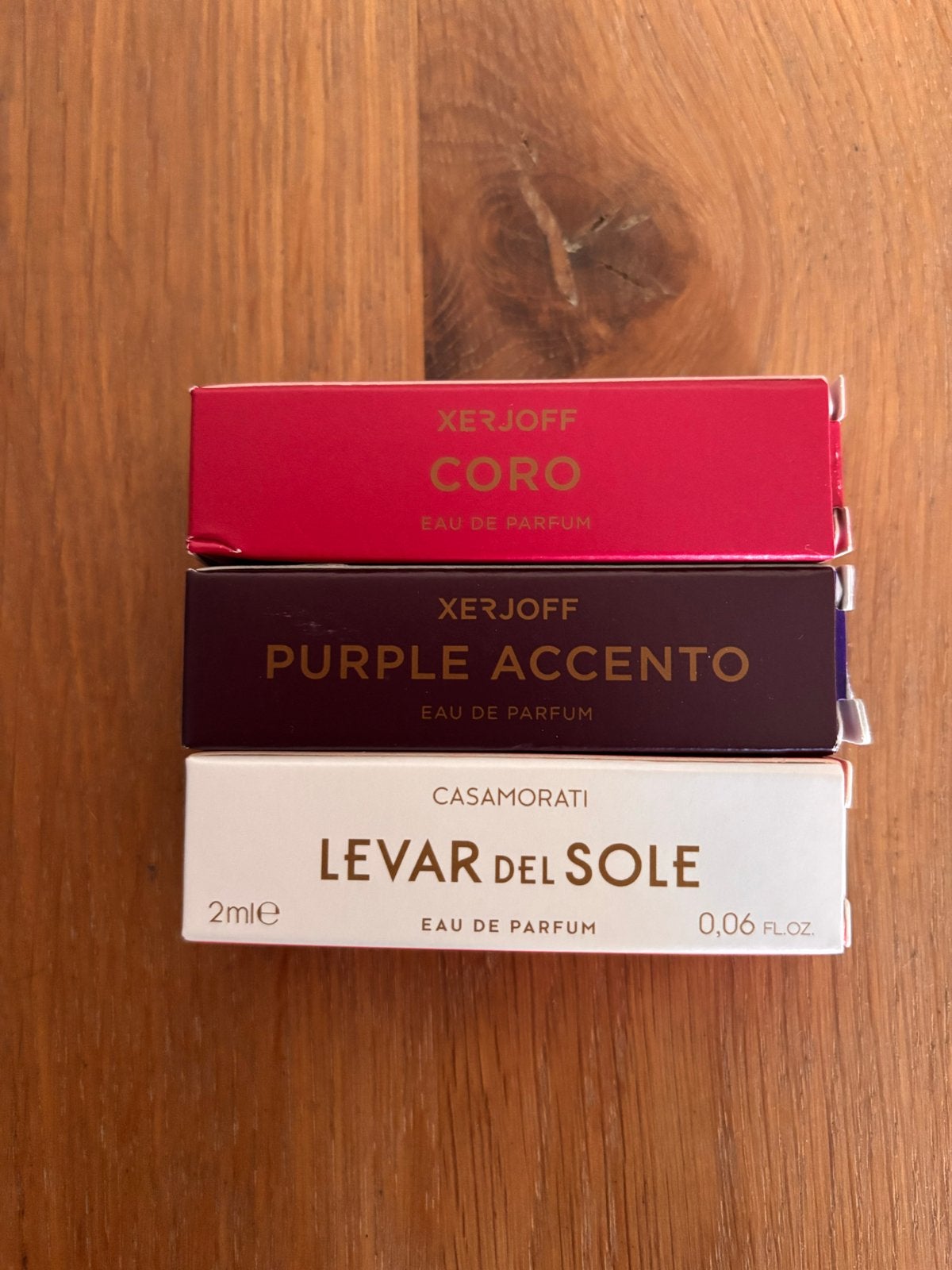 Set Xerjoff & Casamorati parfum samples, Ophalen of Verzenden, Zo goed als nieuw