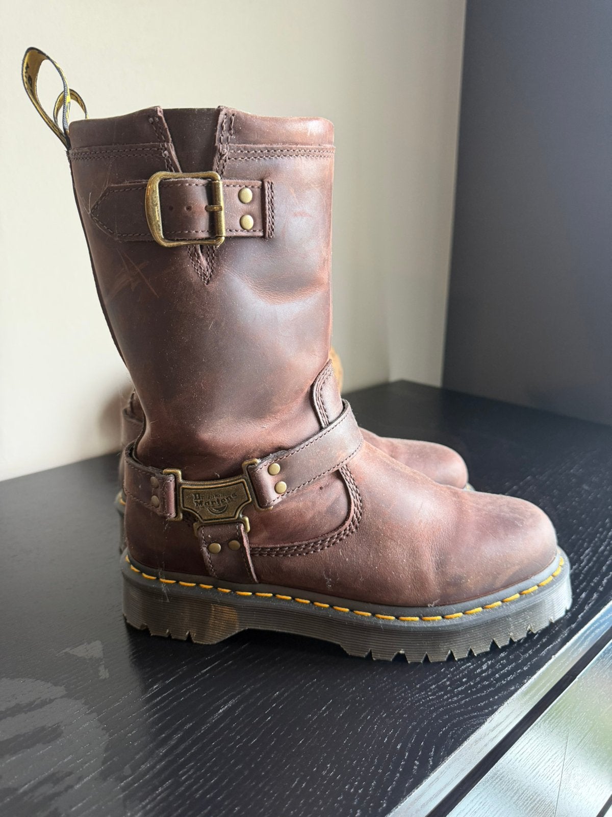 Dr Marten laarzen nieuw, Bruin, Lage of Enkellaarzen, Nieuw, Ophalen of Verzenden