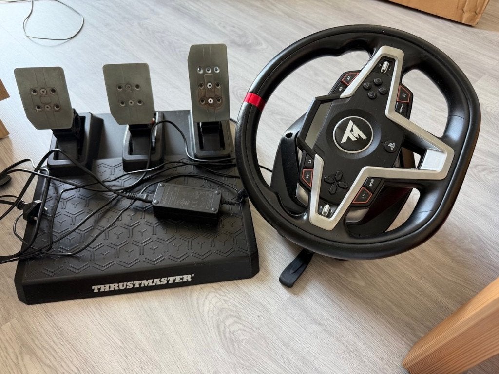 Thrustmaster t248 racing wheel, Spelcomputers en Games, Ophalen, Zo goed als nieuw, PlayStation 4