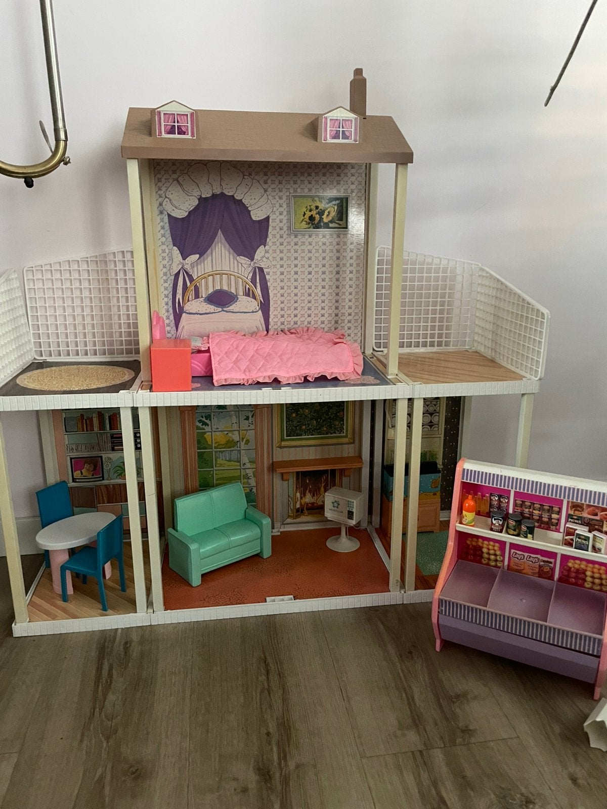 Barbie huis jaren ‘90, Ophalen, Gebruikt, Poppenhuis