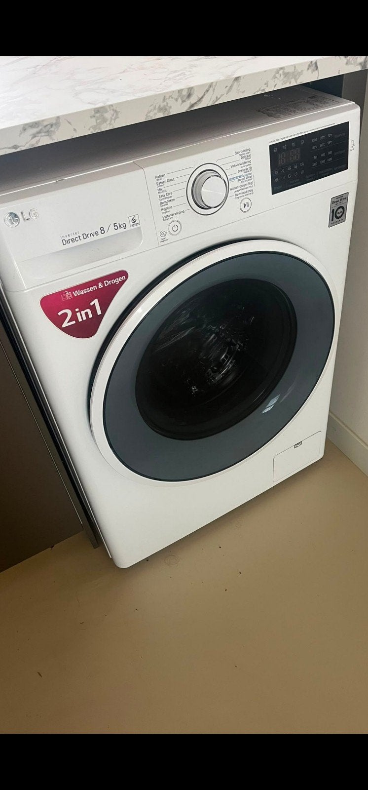 ZACHT PRIJSJE IVM VERHUIZING LG F4J6TM0W Wasmachine/Droger C, Witgoed en Apparatuur, Ophalen, Zo goed als nieuw