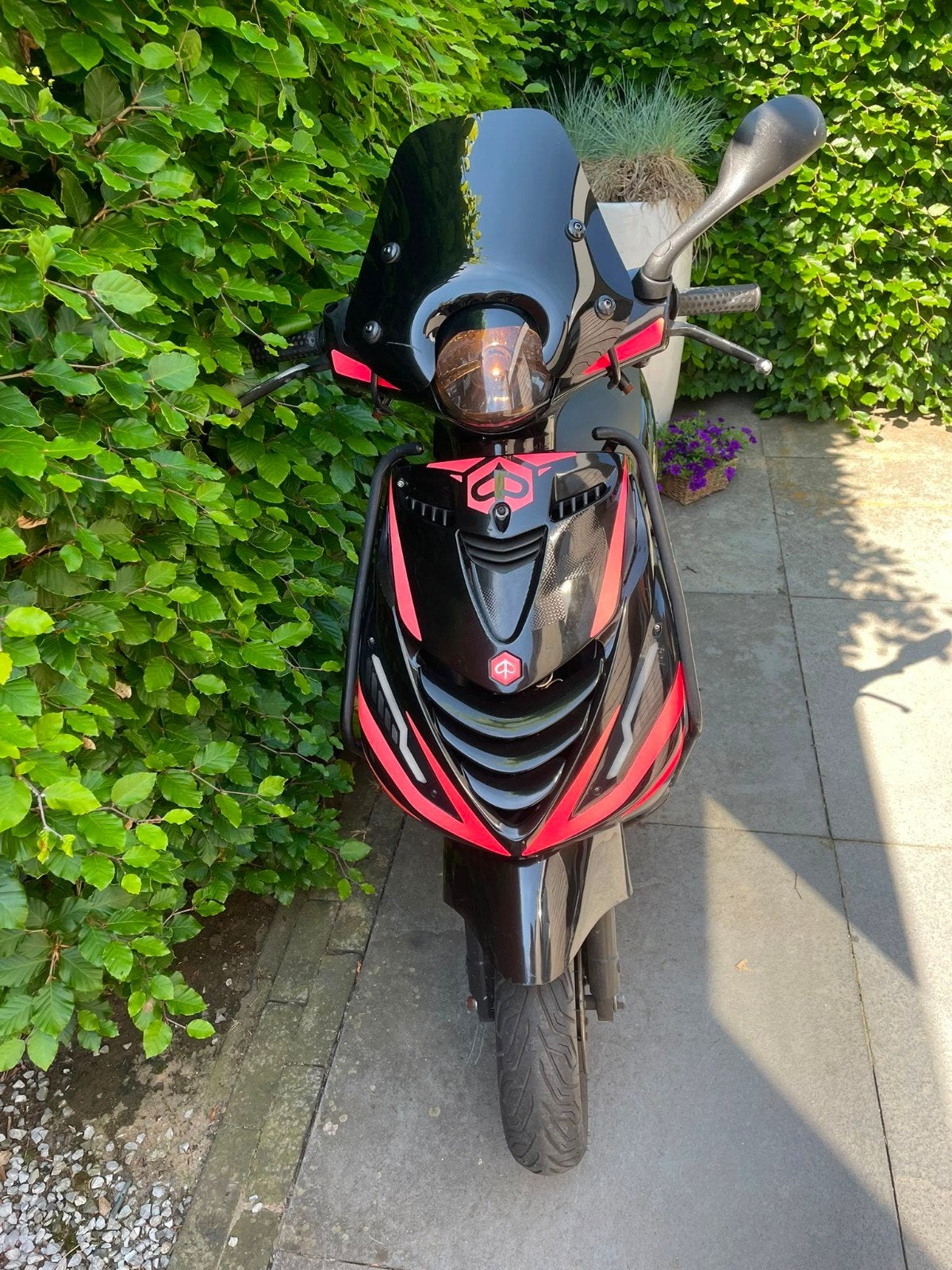 Piaggio Zip 2017 met Carburateur - Zwart/Roze, Fietsen en Brommers, Scooters | Piaggio, Ophalen of Verzenden