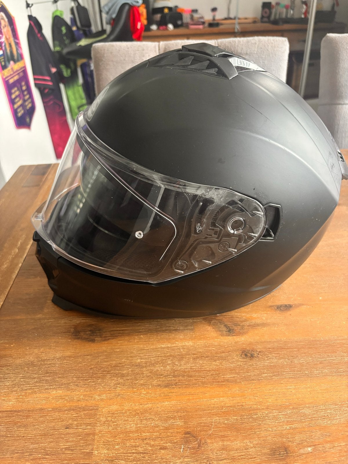 Bayard Integraalhelm Zwart Mat - Maat L, Motoren, Kleding | Motorhelmen, Overige merken, Dames, Ophalen of Verzenden, Integraalhelm
