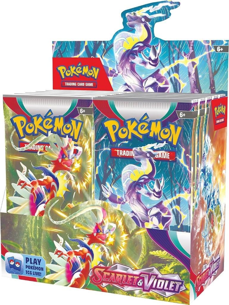 Pokémon Scarlet & Violet Base Booster Box 36 Packs, Ophalen of Verzenden, Nieuw, Boosterbox, Foil