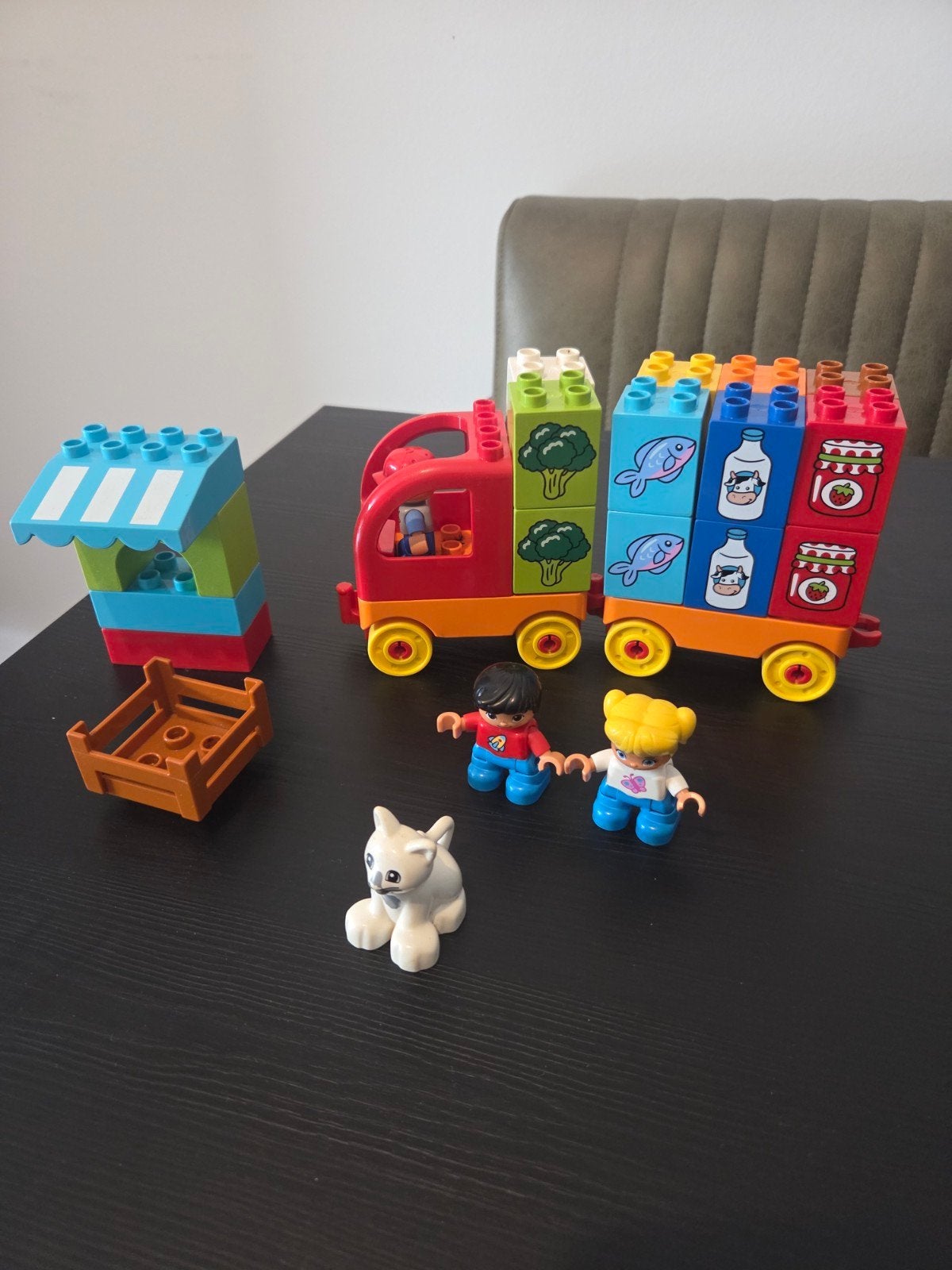 Duplo mijn eerste vrachtwagen 10818, Overige thema's, Ophalen of Verzenden, Zo goed als nieuw, Compleet