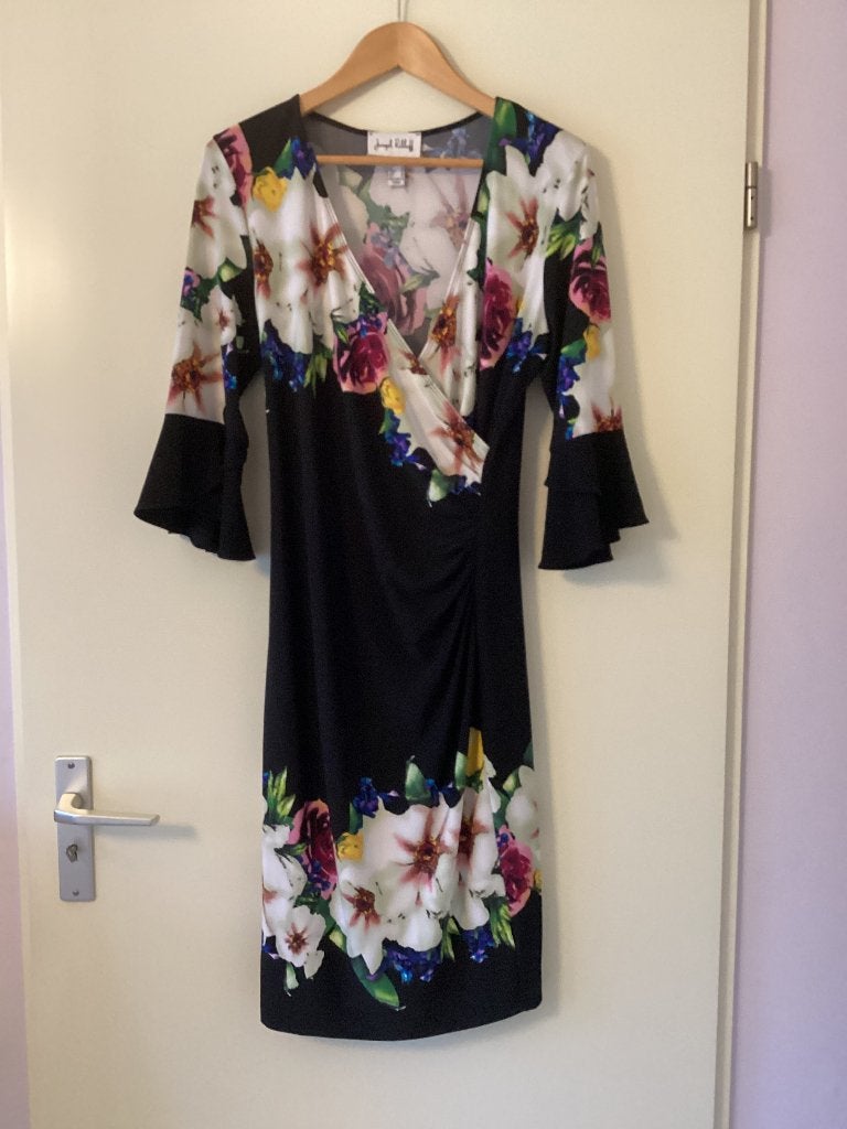 Jurk Joseph Ribkoff, Kleding | Dames, Maat 38/40 (M), Verzenden, Zwart, Joseph Ribkoff