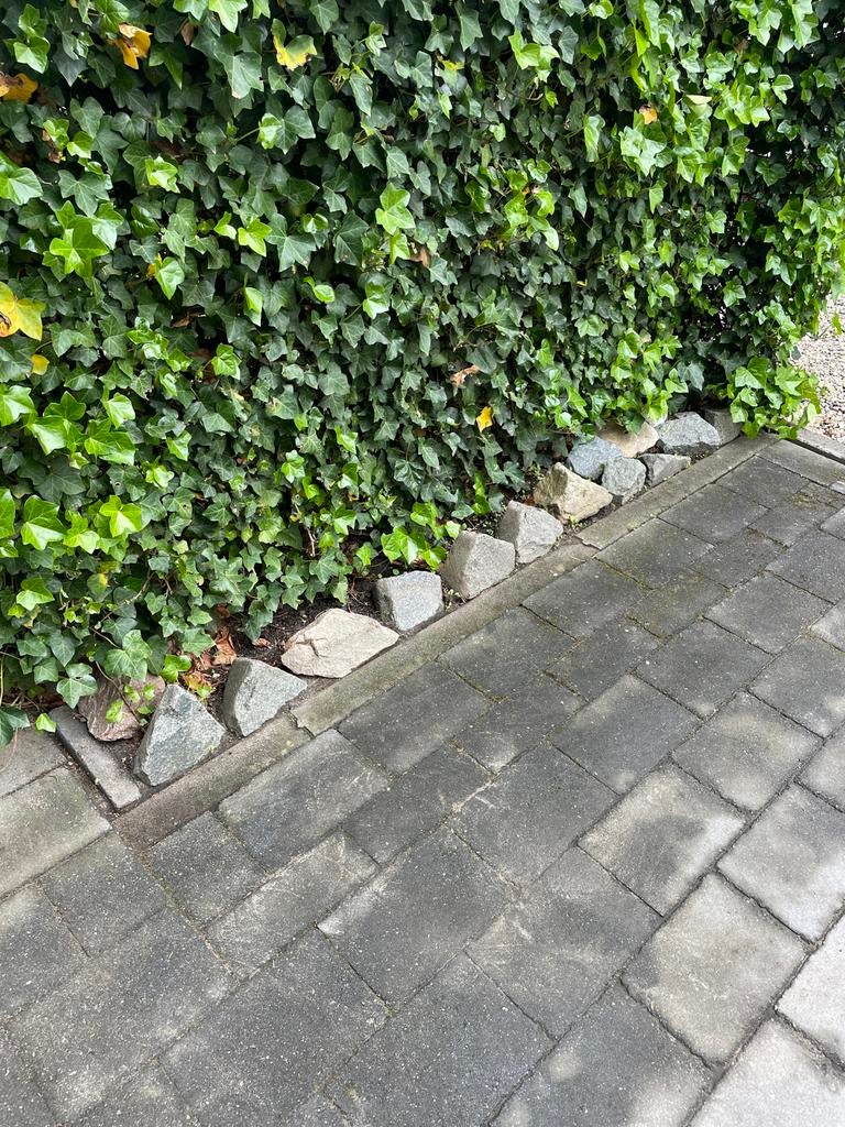 Natuurlijke granieten keien voor tuin of oprit, Ophalen, Gebruikt, Graniet, Kei