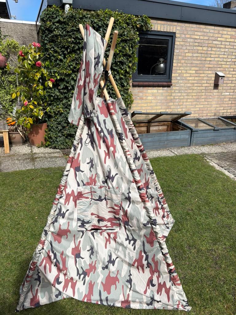 Tipi tent, Ophalen