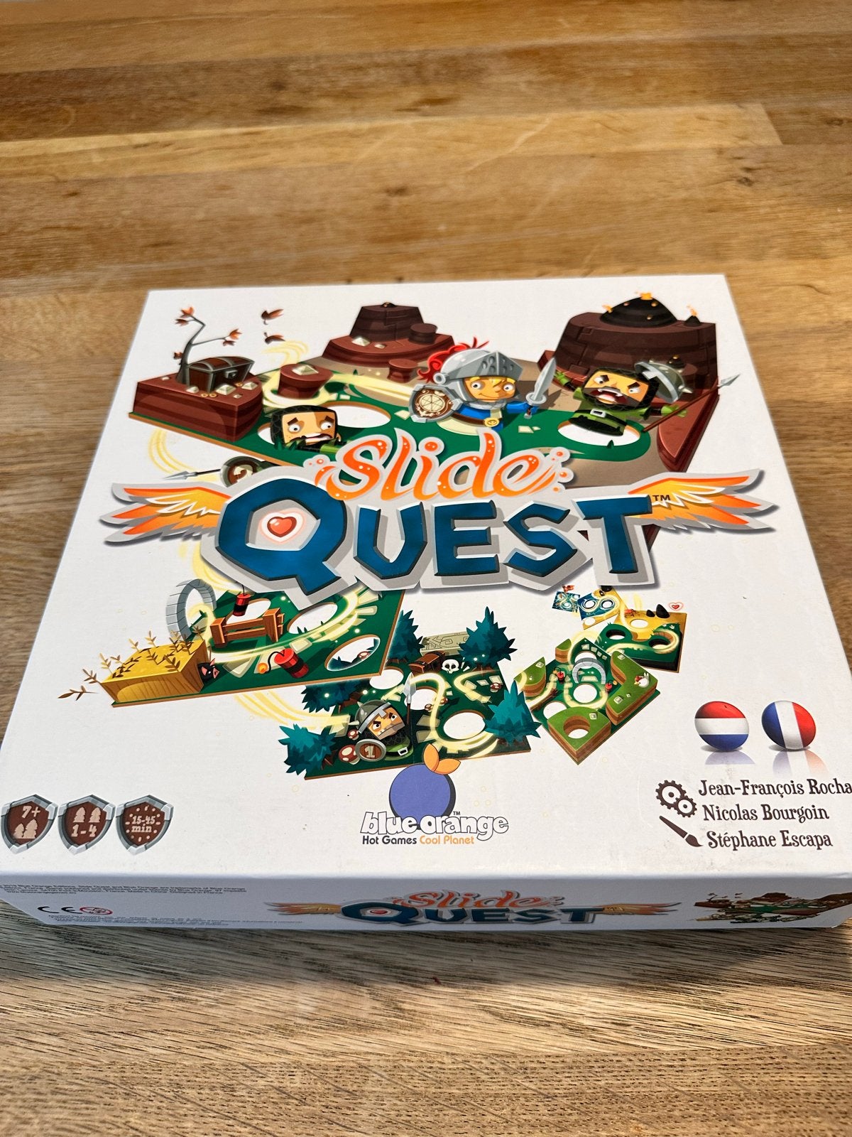 Slide Quest Bordspel, Een of twee spelers, Ophalen of Verzenden, Zo goed als nieuw