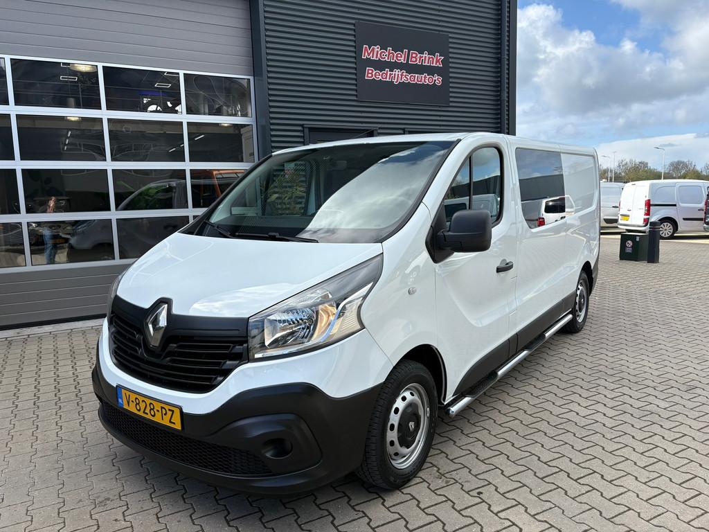 Renault Trafic 1.6 dCi L2H1 DC Comfort Airco Navigatie, Voorwielaandrijving, Gebruikt, 4 cilinders, Wit