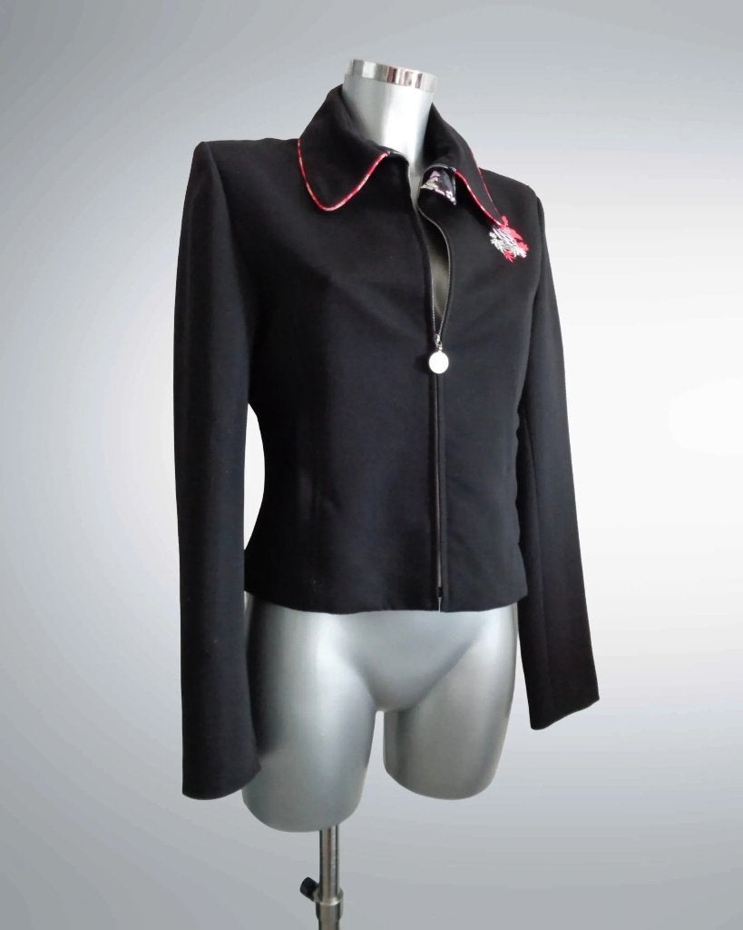 Oilily zwart jasje, maat 38, viscose, nieuw met kaartjes, Maat 38/40 (M), Oilily, Zwart, Nieuw