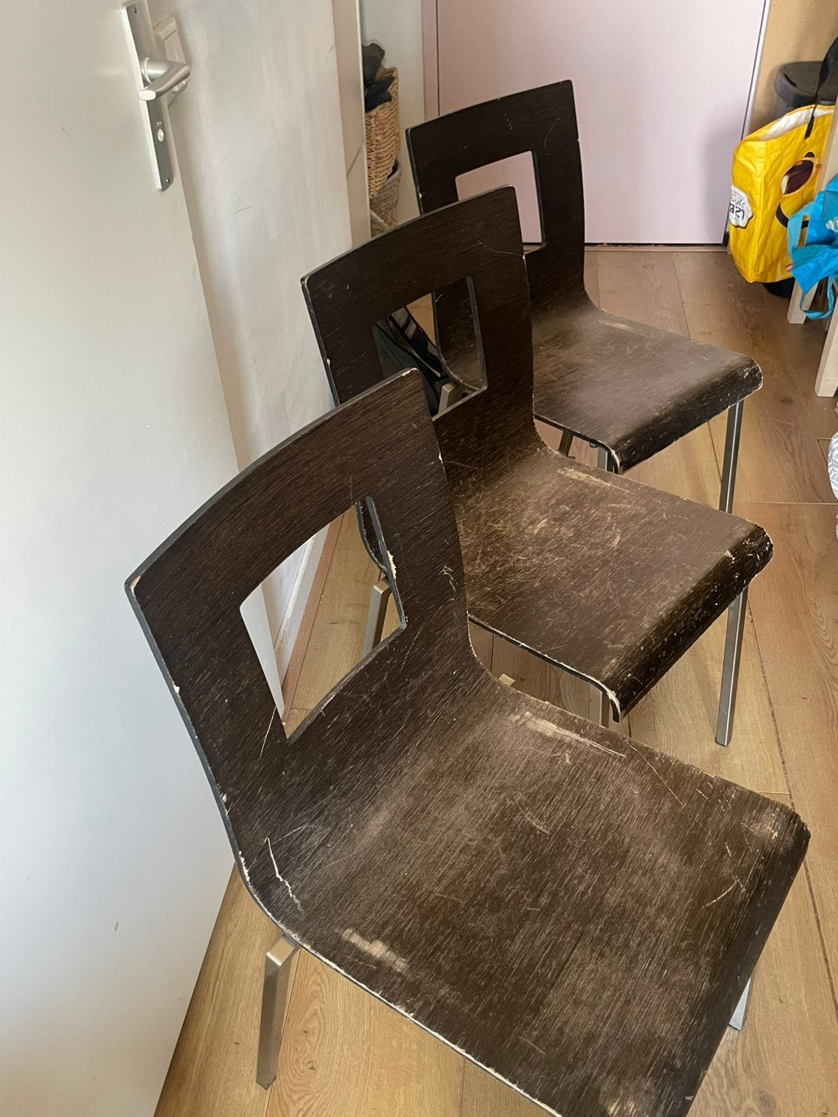 Stoel, Ophalen, Gebruikt