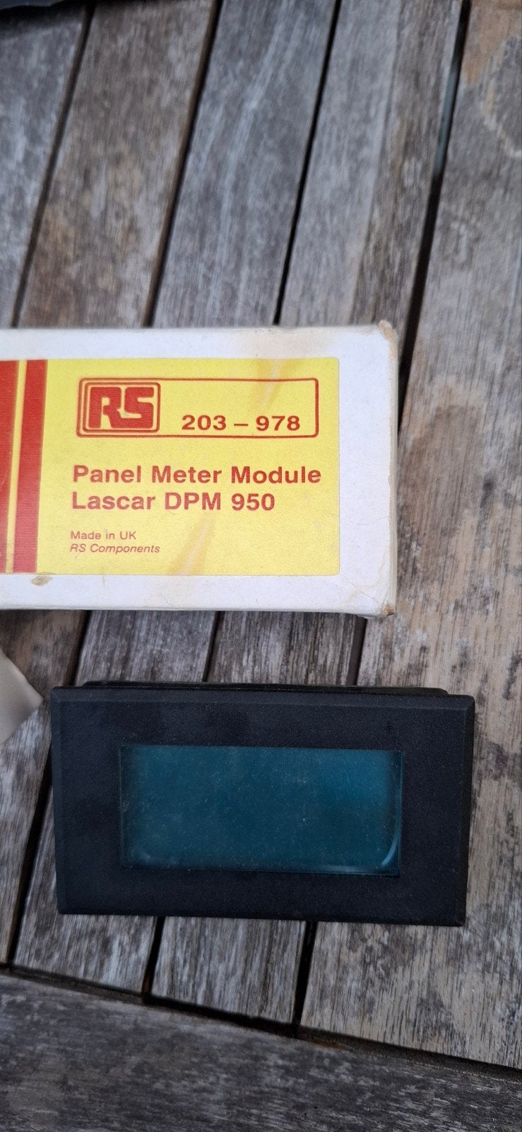 Lascar DPM 950 Paneelmeter Module RS 203-978, Ophalen, Zo goed als nieuw