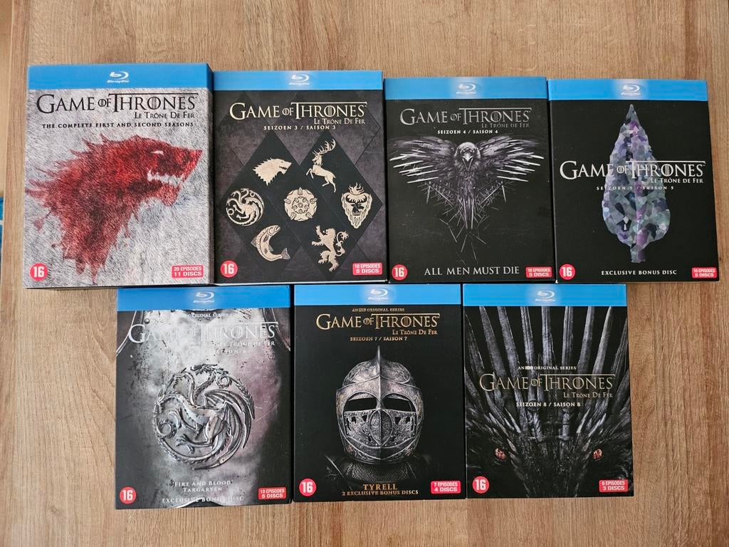 Game of Thrones complete serie, Ophalen of Verzenden, Zo goed als nieuw, Tv en Series, Boxset
