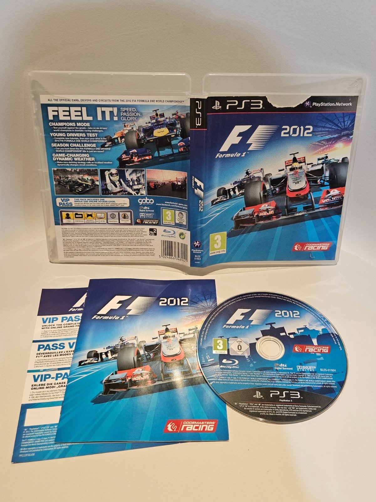 F1 2012 PS3, Spelcomputers en Games, Games | Sony PlayStation 3, 1 speler, Racen en Vliegen, Ophalen of Verzenden, Zo goed als nieuw