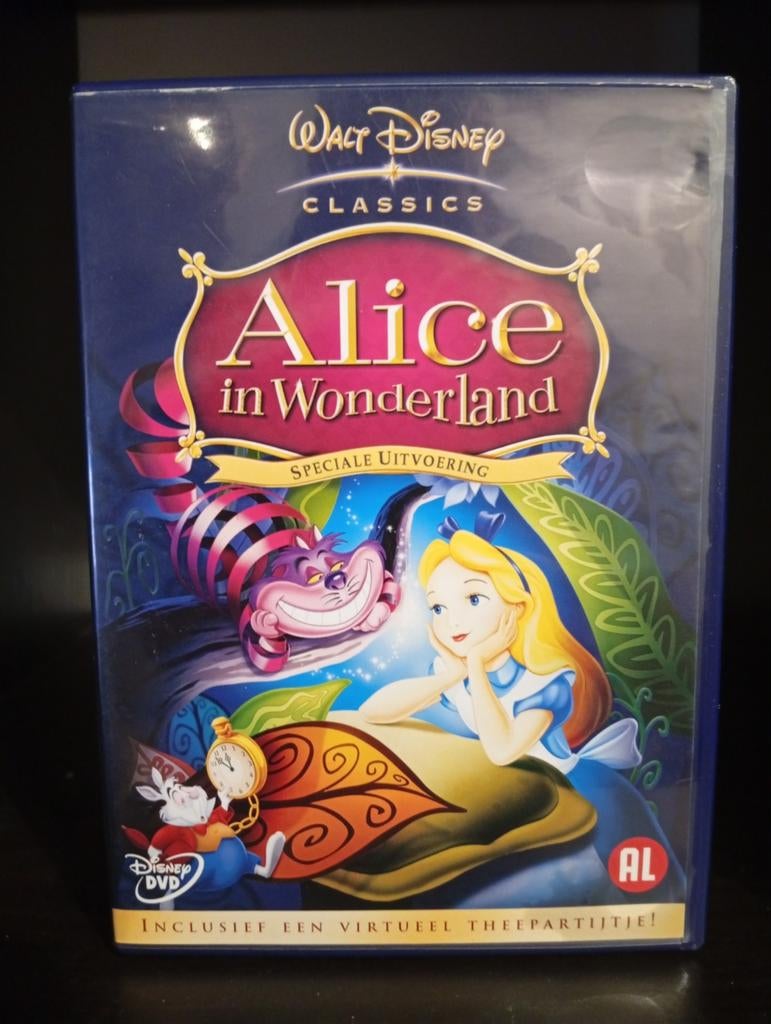 Alice in Wonderland - Speciale Uitvoering DVD, Alle leeftijden, Ophalen of Verzenden, Zo goed als nieuw, Overige genres