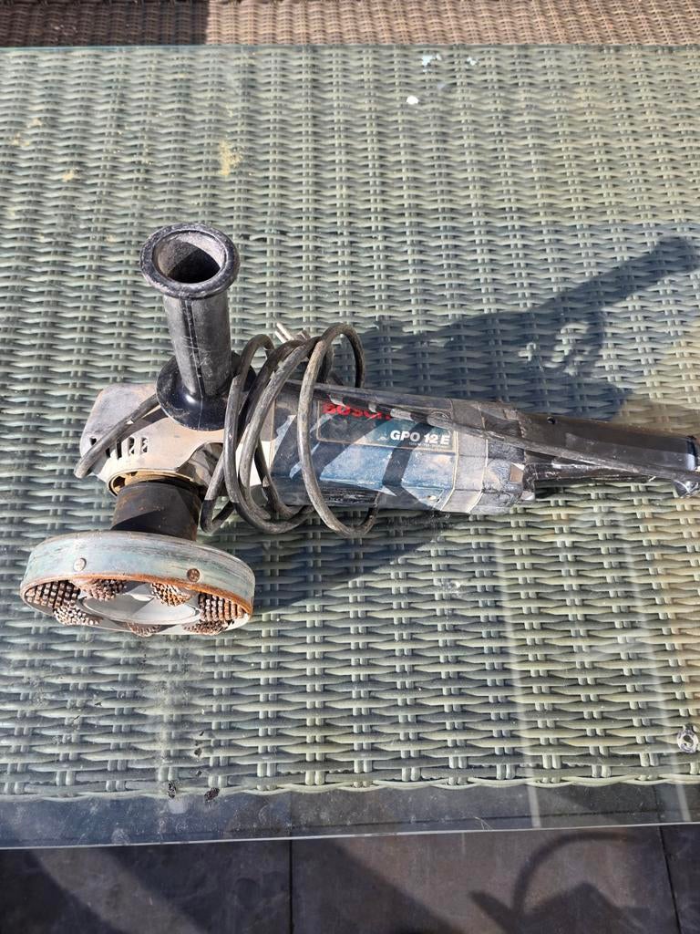 Schuurmachine Bosch, Ophalen