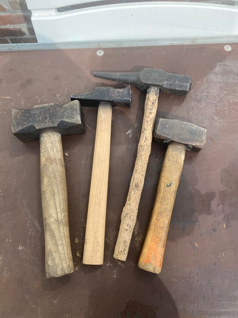 Set hamers 4 stuks, Ophalen