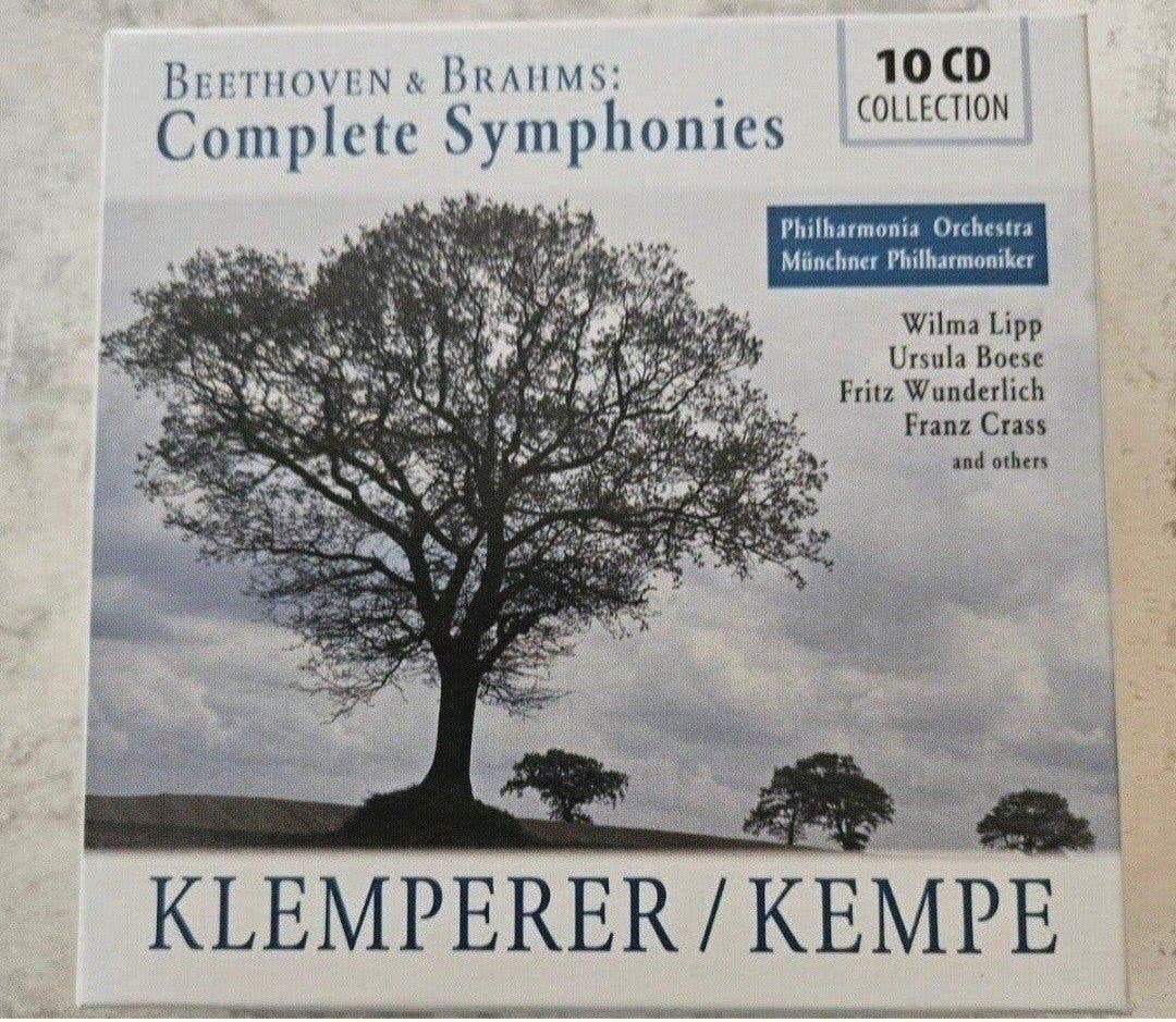Beethoven & Brahms: Complete Symphonies - Otto Klemperer / R, Ophalen of Verzenden, Zo goed als nieuw, Boxset, Beethoven