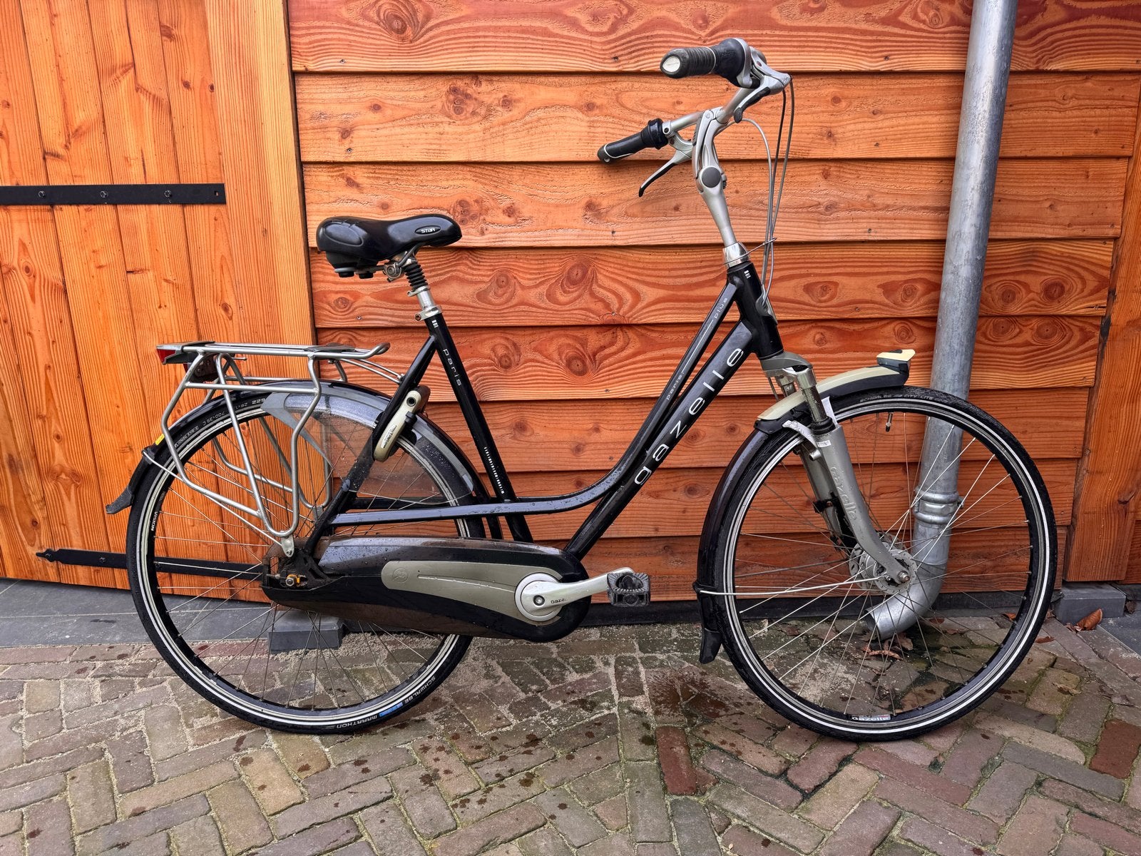 Gazelle Paris Plus Damesfiets - 7 versnellingen, Ophalen, Velgrem, Versnellingen, Gazelle