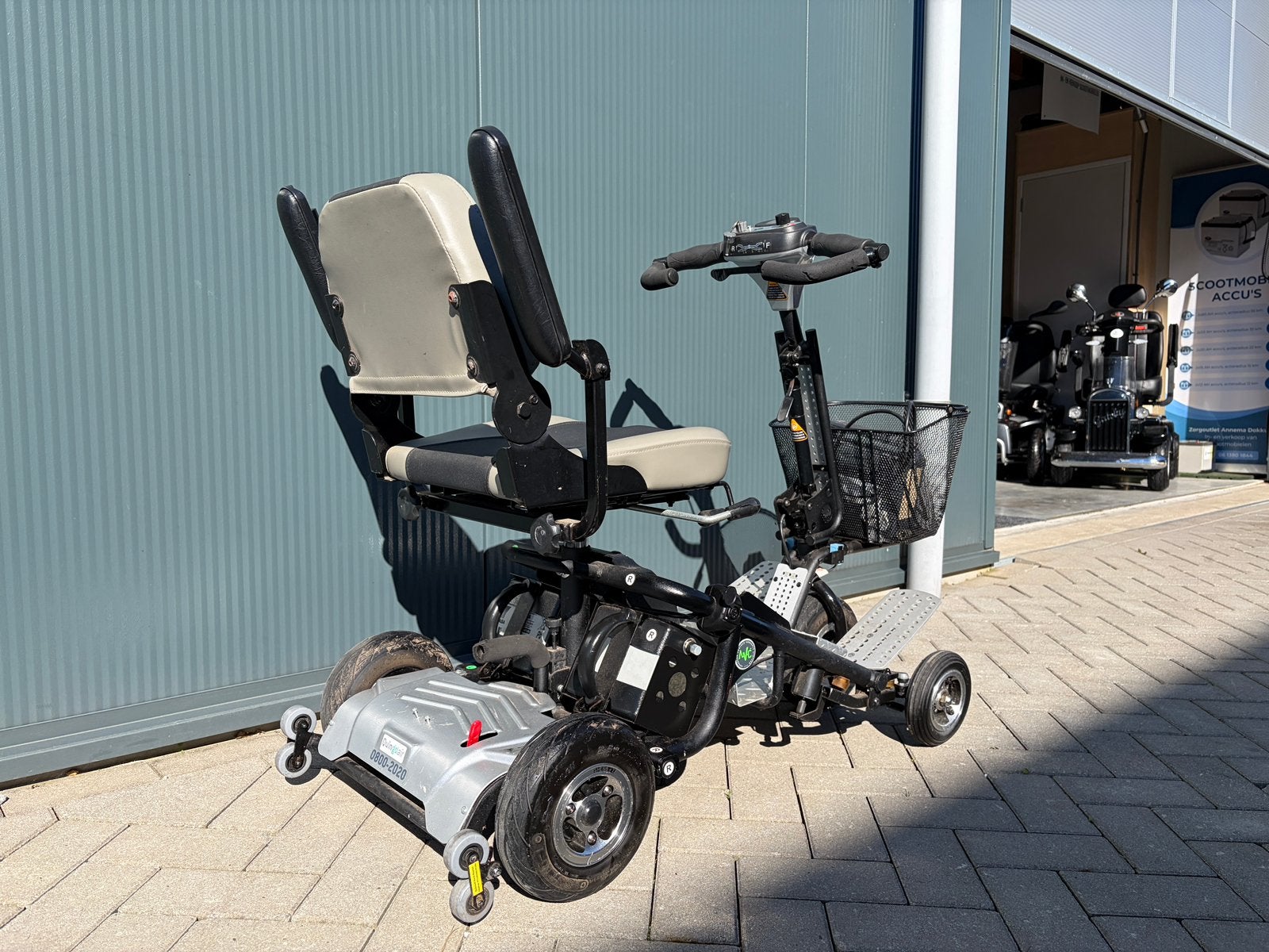 Opvouwbare scootmobiel Quingo air, Diversen, 10 km/u of minder, Gebruikt, Quingo, Quingo