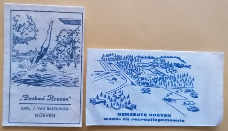 Hoeven 408, Verzamelen, Suikerzakjes, Verzenden