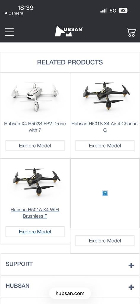 Hubsan Drone Onderdelen: Motoren en Meer, Ophalen of Verzenden, Nieuw