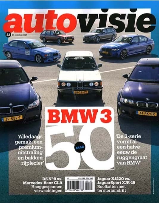 Autovisie 22 2025 : BMW 3-serie - VW T6 California - Touareg, Ophalen of Verzenden, Gelezen, Algemeen