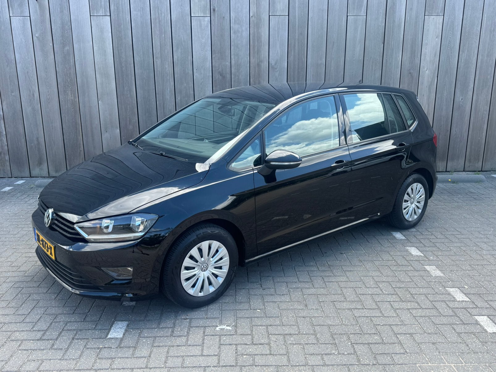 Volkswagen Golf Sportsvan 1.2 TSI 63KW 2015 Zwart, Auto's, Volkswagen, Voorwielaandrijving, Stof, 4 cilinders, Zwart