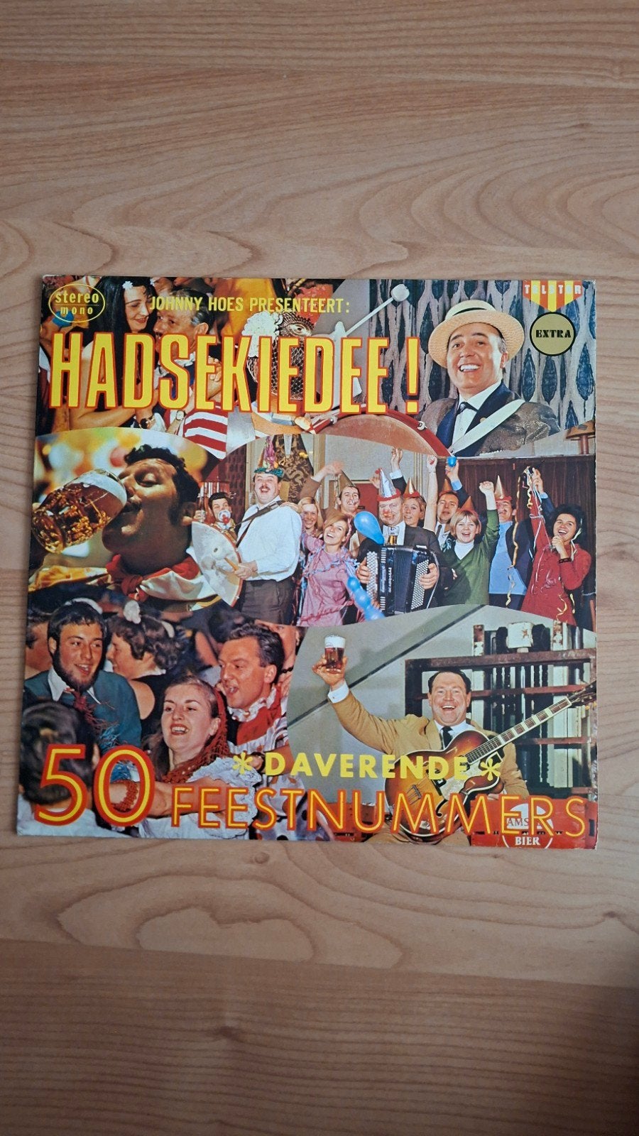 Johnny Hoes Presenteert: Hadsekiedee! 50  Feestnummers, LP, Gebruikt, Ophalen of Verzenden, Feestmuziek