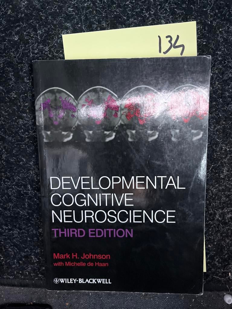 Developmental Cognitive Neuroscience - Derde Editie, Boeken, Ophalen of Verzenden, Beta, Zo goed als nieuw, WO