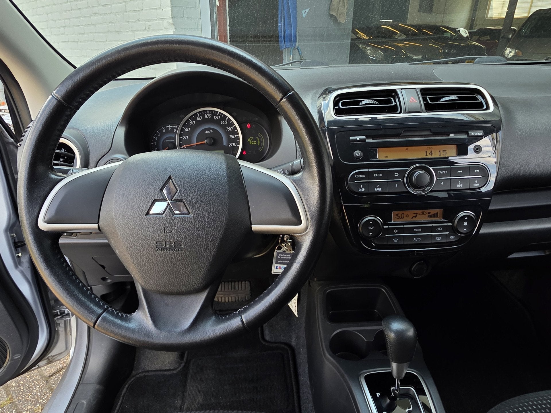 Mitsubishi Space Star 1.0 AUT! Dealer Onderhoud! Apk 08-2027, Dealer onderhouden, Stof, Gebruikt, Euro 6