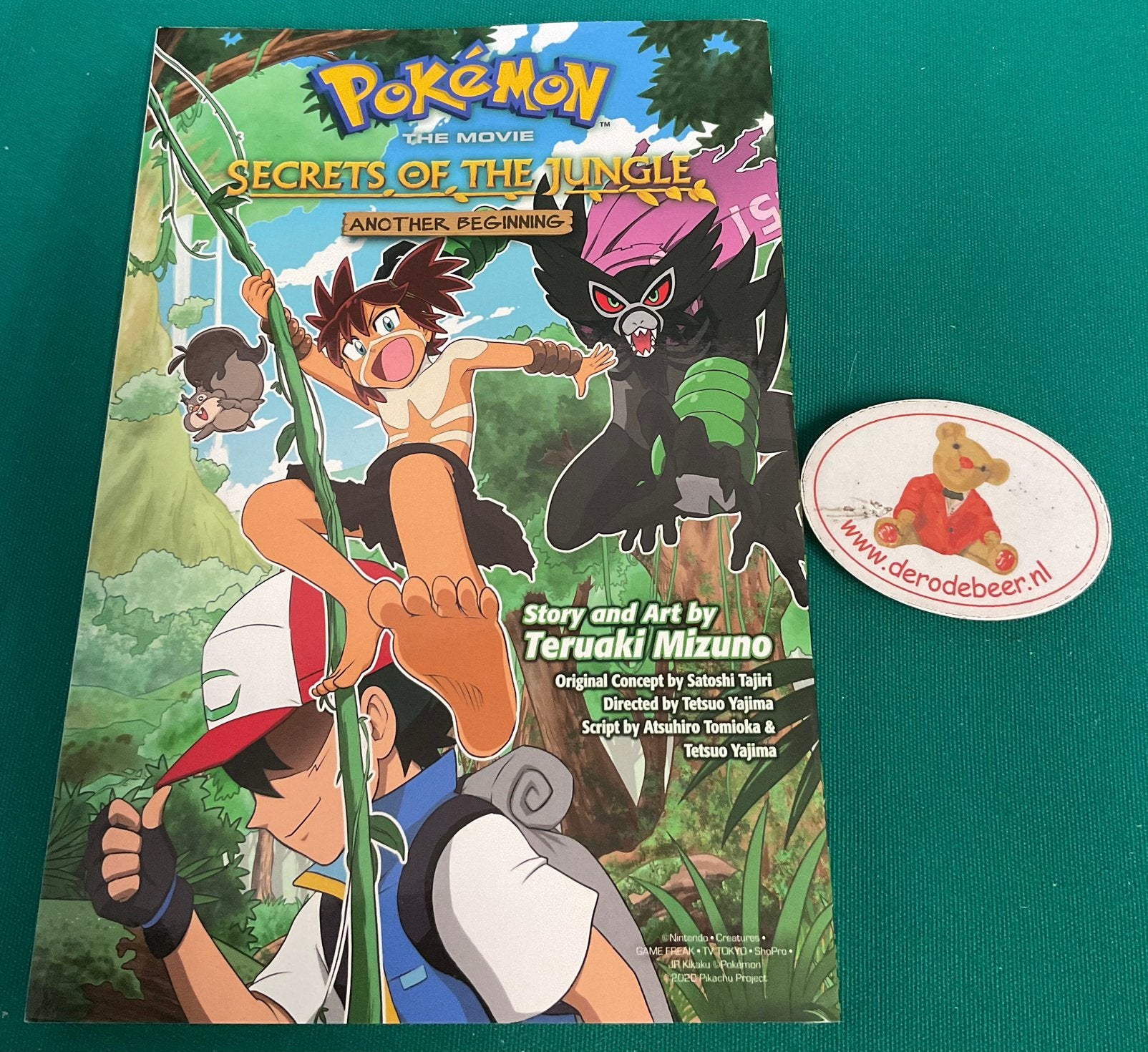 Pokemon the movie secrets of the jungle another beginning, Eén comic, Ophalen of Verzenden, Zo goed als nieuw, Japan (Manga)