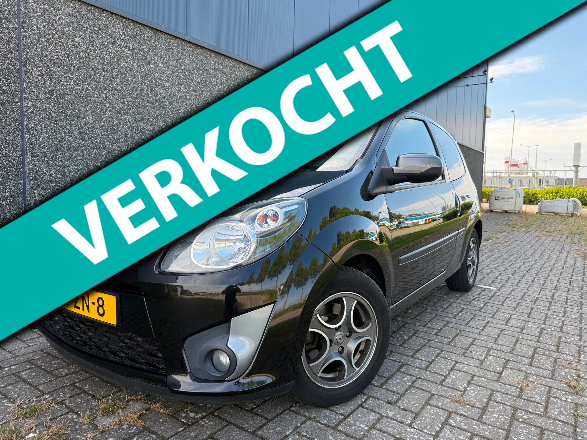 Renault Twingo 1.2-16V Collection/Nieuwe D-Riem/AIRCO/Weinig, Auto's, Gebruikt, Zwart, 4 cilinders, 4 stoelen