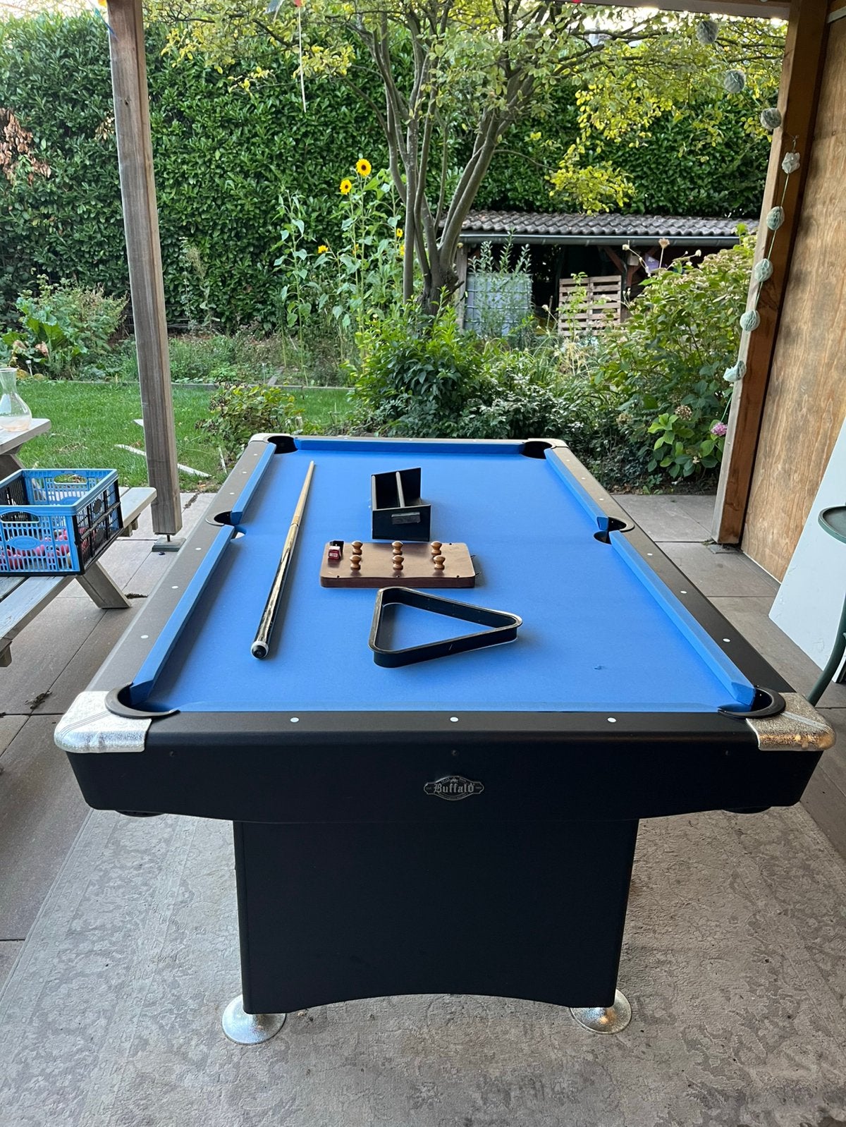 Pooltafel 6ft Buffalo, Sport en Fitness, Biljarten en Poolen, Ophalen, Zo goed als nieuw, Pooltafel