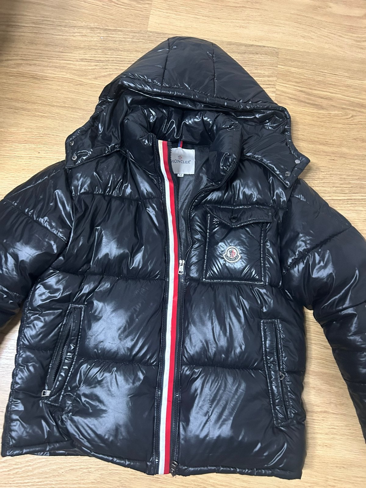 Moncler jas, Kleding | Heren, Ophalen of Verzenden, Maat 48/50 (M), Zwart
