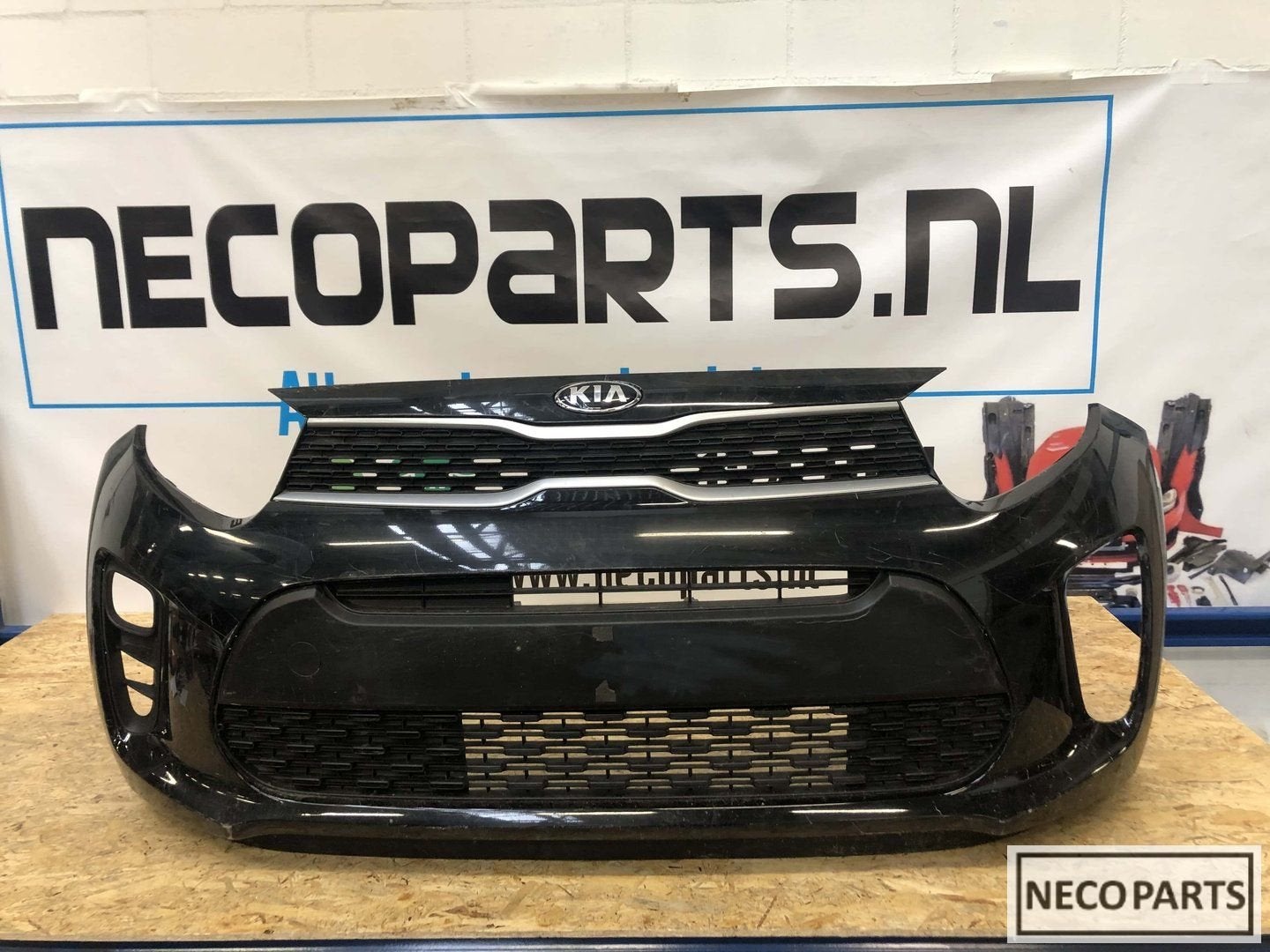 Kia picanto facelift voorbumper 2017-2020 bumper grill, -, Voor, -, Ophalen of Verzenden