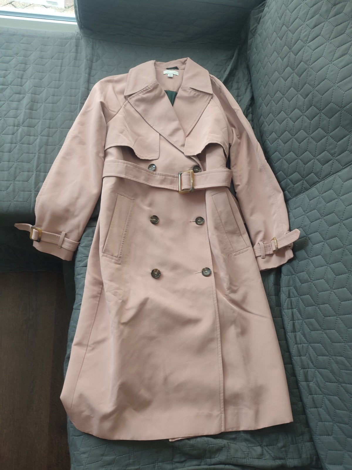 Nieuwe Topshop Trenchcoat - Roze - Maat 34, Ophalen of Verzenden, Roze, Maat 34 (XS) of kleiner, Topshop