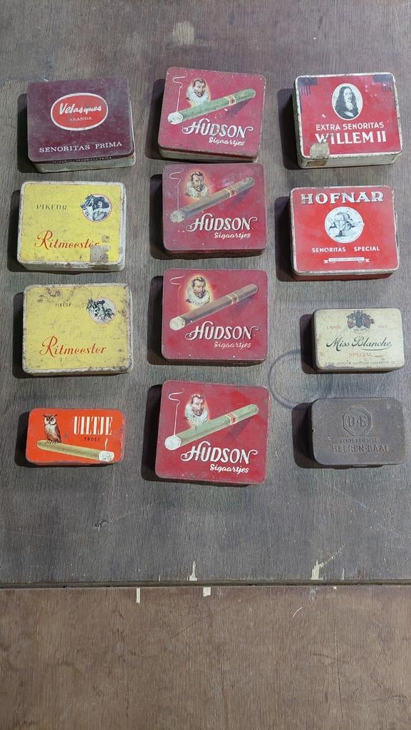 Uiltje, Ritmeester, Hofnar, Velasques, Hidson, Miss Blanche, Ophalen, Sigarenbandjes