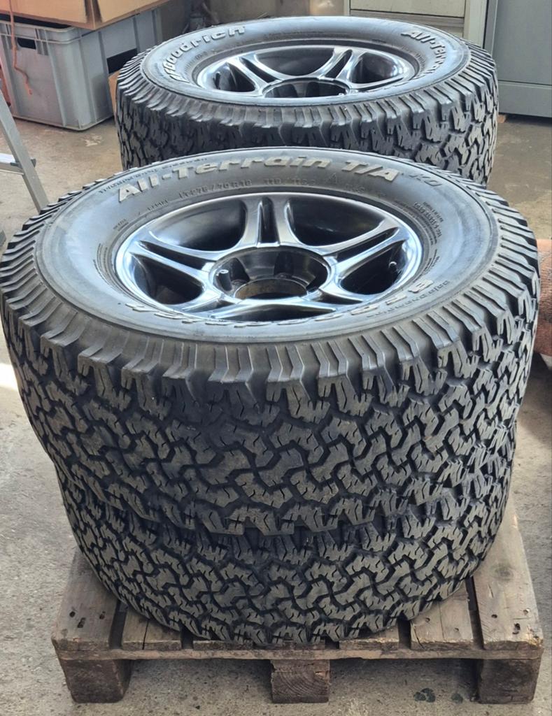 Toyota landcruiser aluminium velgen., Auto diversen, Autosport-onderdelen, Ophalen
