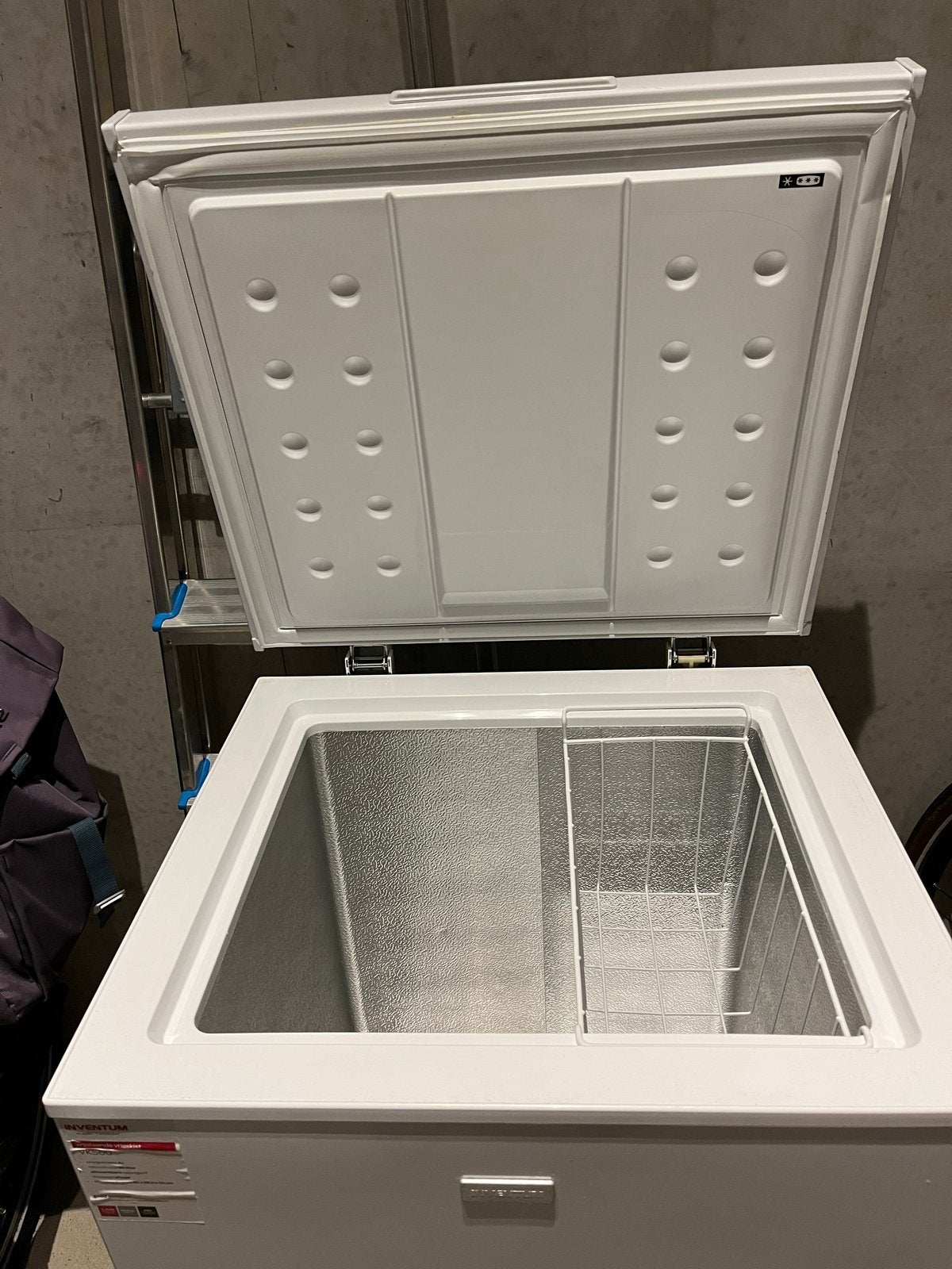 Inventum VK560 Vrijstaande Vrieskist - Zo goed als nieuw, Witgoed en Apparatuur, Vaatwasmachines, Ophalen, Zo goed als nieuw, Vrijstaand